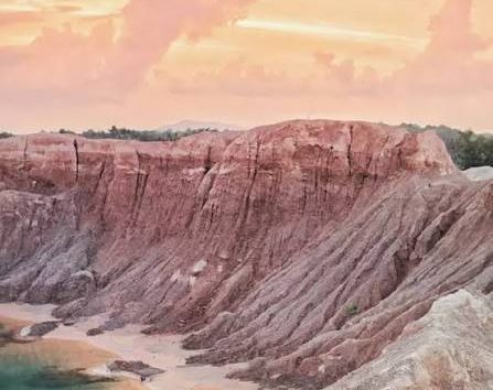 Paket Tour Wisata Danau Ampar Red Hill Bangka Bersama Campa Tour
