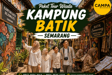 Paket Tour Wisata Kampung Batik Semarang bersama Campa Tour