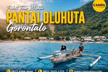Paket Tour Wisata Pantai Oluhuta Gorontalo bersama Campa Tour