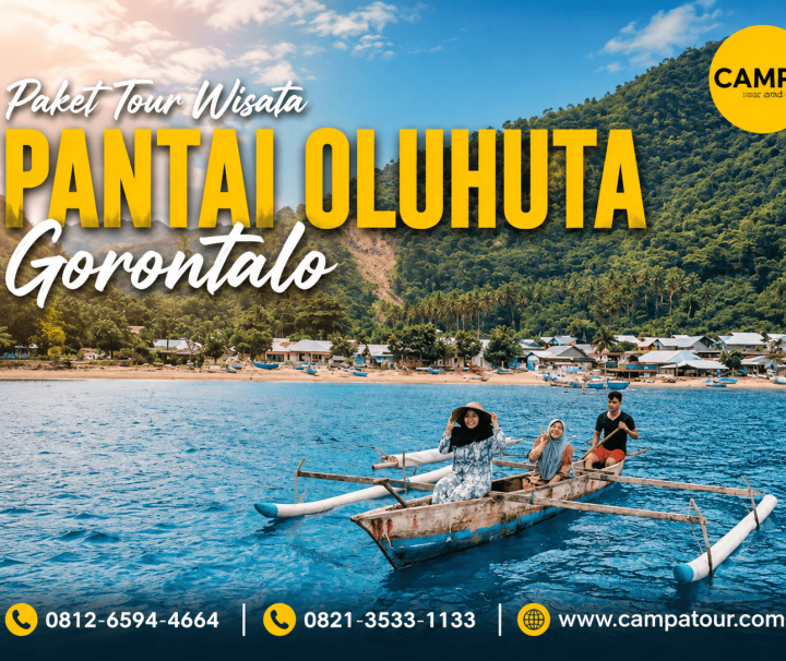 Paket Tour Wisata Pantai Oluhuta Gorontalo bersama Campa Tour