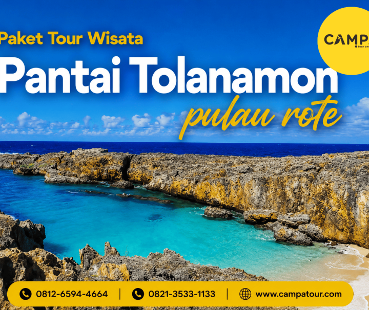 Paket Tour Wisata Pantai Tolanamon Pulau Rote bersama Campa Tour