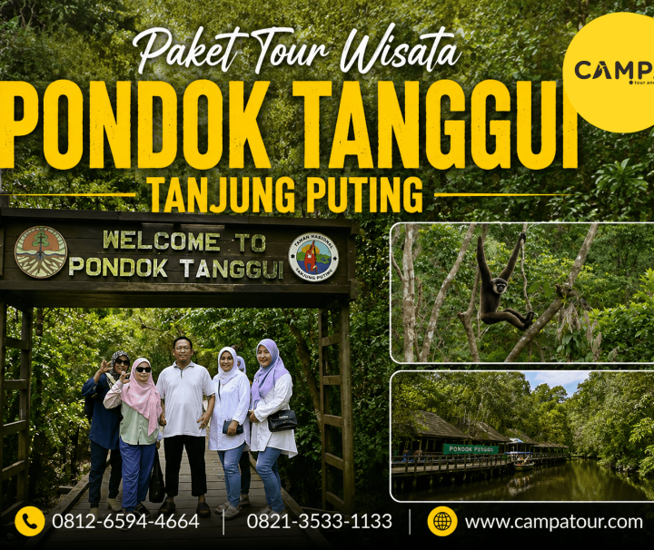 Paket Tour Wisata Pondok Tanggui Tanjung Puting bersama Campa Tour