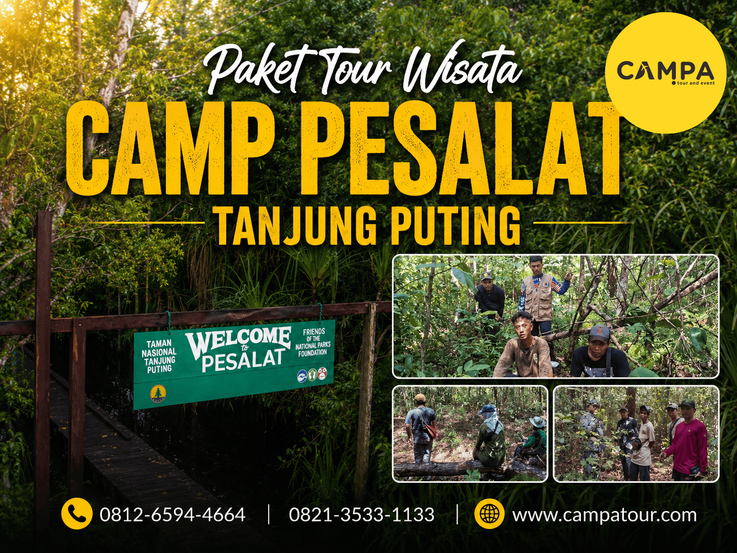 Paket Tour Wisata Sungai Sekonyer Tanjung Puting bersama Campa Tour (3)