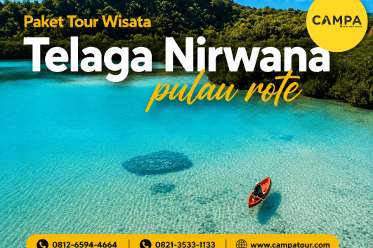 Paket Tour Wisata Telaga Nirwana Pulau Rote bersama Campa Tour