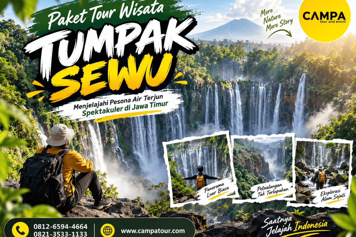 Paket Tour Wisata Tumpak Sewu bersama Campa Tour