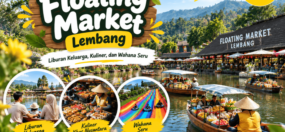 Paket Tour floating market lembang - campa tour