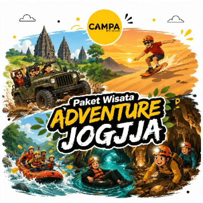 Paket Wisata Adventure Jogja bersama Campa Tour