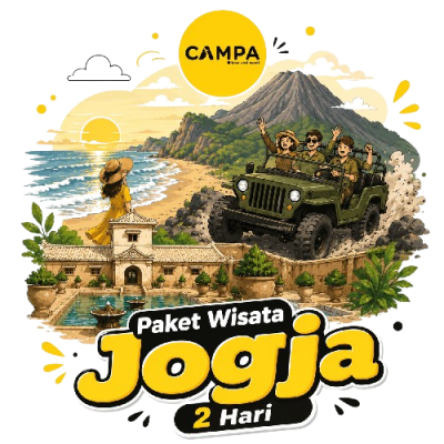 Paket Wisata Jogja 2 Hari 1 Malam (2H1M) bersama Campa Tour