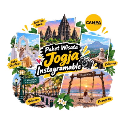 Paket Wisata Jogja Instagramable bersama Campa Tour -
