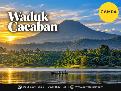Waduk Cacaban dalam Paket Tour Wisata Tegal bersama Campa Tour