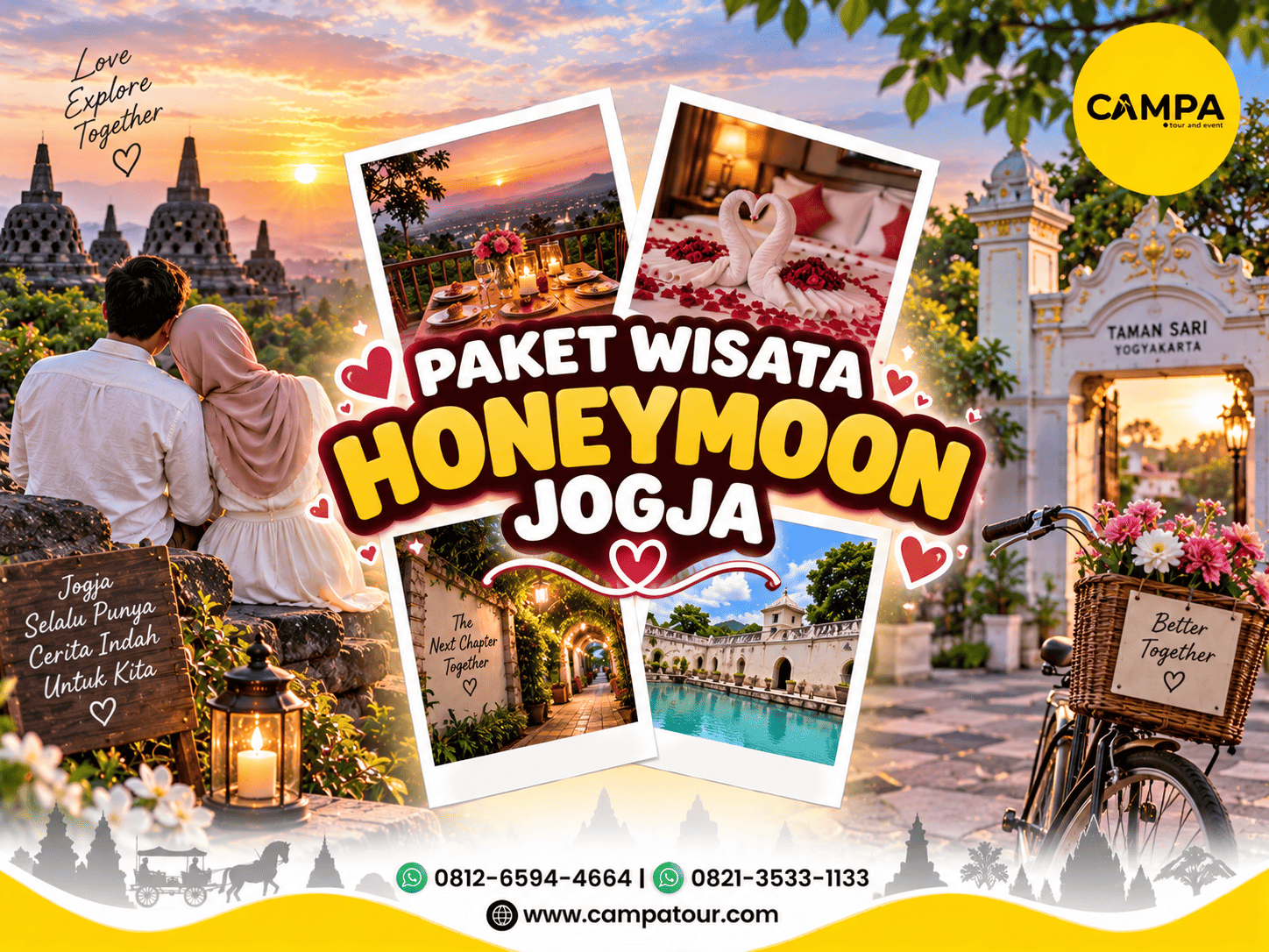 Wisata Honeymoon Jogja