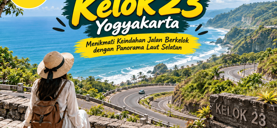 Wisata Kelok 23 Yogyakarta melewati keindahan jalan berkelok dengan panorama laut selatan bersama campa tour