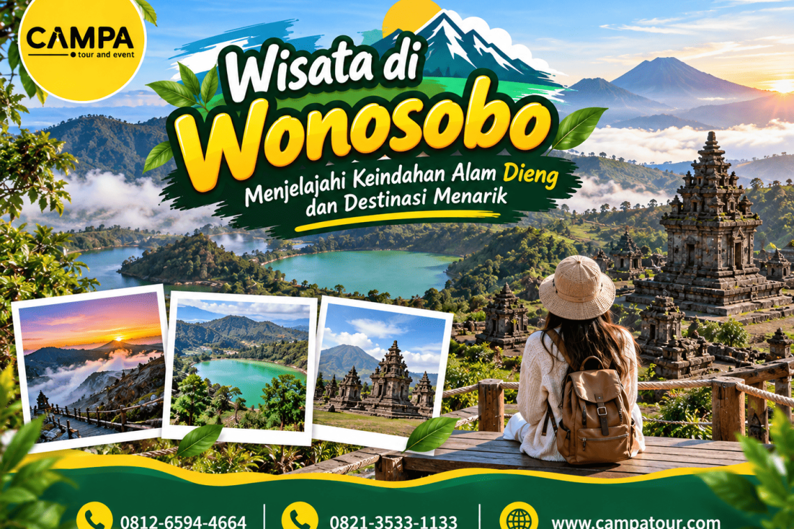Wisata di Wonosobo menjelajahi keindahan alam dieng dan destinasi menarik