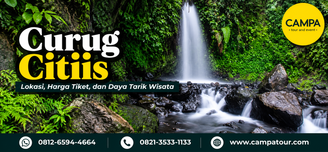 Curug Citiis Garut: Lokasi, Harga Tiket, dan Daya Tarik Wisata - Campa tour