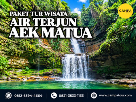 paket tur wisata Air Terjun Aek Matua - Campa tour