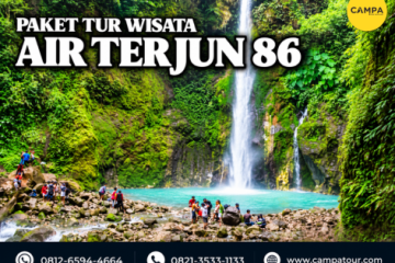 paket tur wisata Air Terjun 86 - Campa tour
