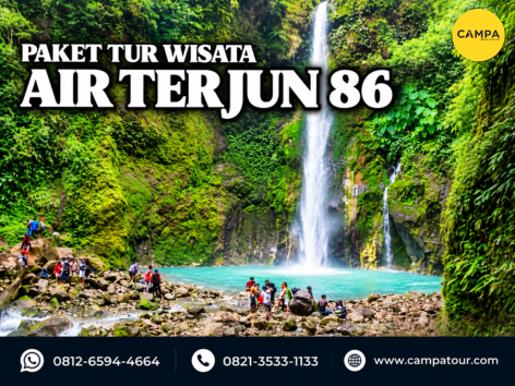 paket tur wisata Air Terjun 86 - Campa tour