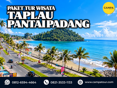 Paket tur wisata Taplau Pantai Padang - Campa tour