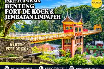 Paket tur wisata Benteng Fort de Kock & Jembatan Limpapeh - Campa tour