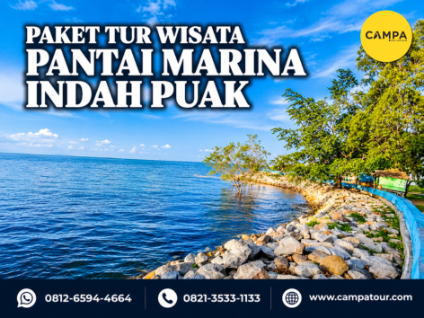 Paket Tur wisata Pantai Marina Indah Puak - Campa Tour