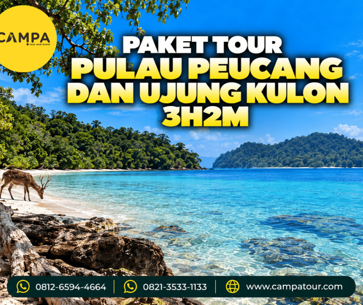 Paket Tour Pulau Peucang dan Ujung Kulon 3 Hari 2 Malam (3H2M) bersama Campa Tour