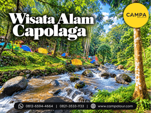 Paket Tour Wisata Alam Capolaga bersama Campa Tour