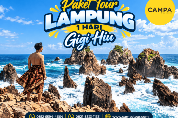 Paket Tour Wisata Gigi Hiu Lampung 1 Hari bersama Campa Tour