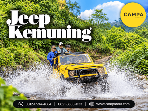 Paket Tour Wisata Jeep Kemuning bersama Campa Tour