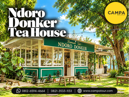 Paket Tour Wisata Ndoro Donker Tea House Kemuning bersama Campa Tour