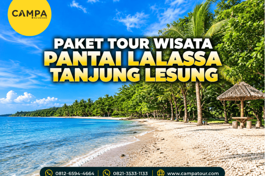 Paket Tour Wisata Pantai Lalassa Tanjung Lesung bersama Campa Tour