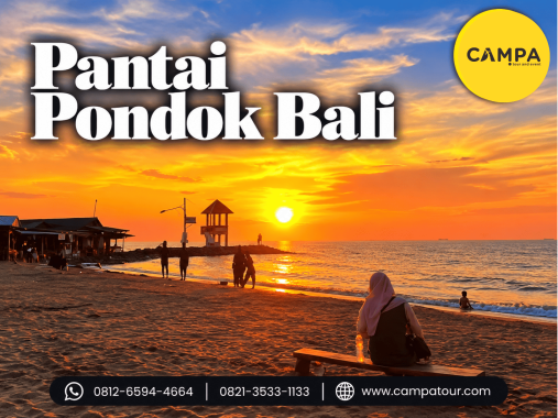Paket Tour Wisata Pantai Pondok Bali bersama Campa Tour