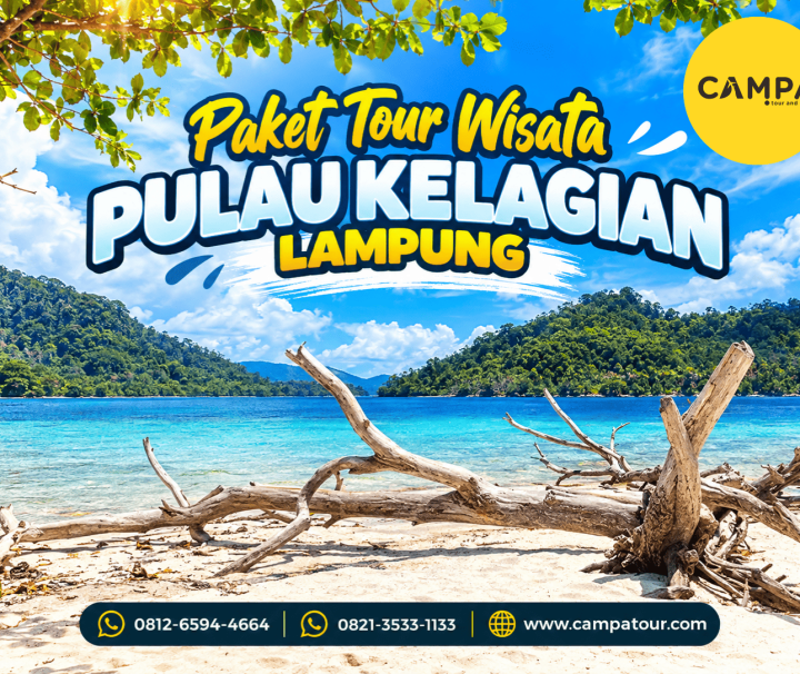 Paket Tour Wisata Pulau Kelagian Lampung bersama Campa Tour