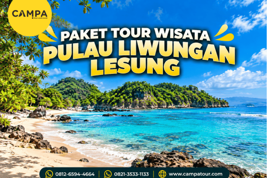 Paket Tour Wisata Pulau Liwungan Lesung bersama Campa Tour