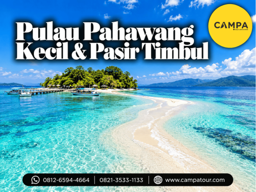 Paket Tour Wisata Pulau Pahawang Kecil dan Pasir Timbul bersama Campa Tour
