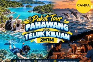 Paket Tour Wisata Pulau Pahwang dan Teluk Kiluan 2 Hari 1 Malam (2H1M) bersama Campa Tour
