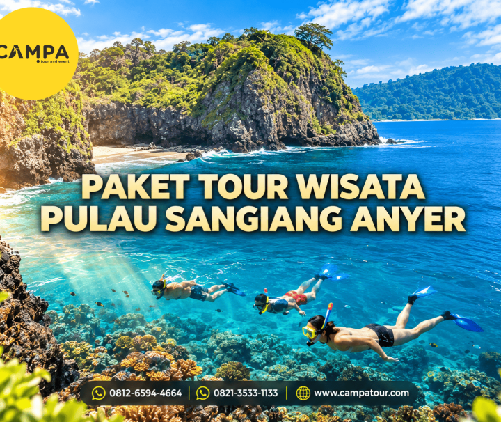 Paket Tour Wisata Pulau Sangiang Anyer bersama Campa Tour