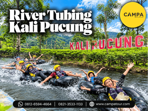 Paket Tour Wisata River Tubing Kali Pucung Kemuning bersama Campa Tour
