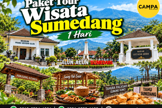 Paket Tour Wisata Sumedang 1 Hari bersama Campa Tour