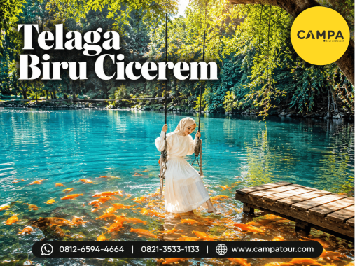 Paket Tour Wisata Telaga Biru Cicerem Kuningan bersama Campa Tour