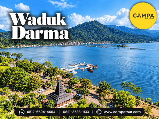 Paket Tour Wisata Waduk Darma Kuningan bersama Campa Tour