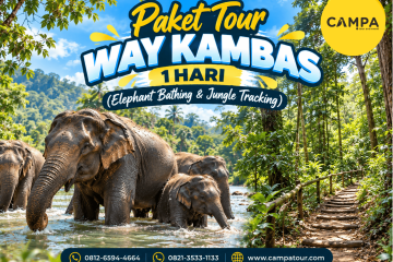 Paket Tour Wisata Way Kambas 1 Hari bersama Campa Tour