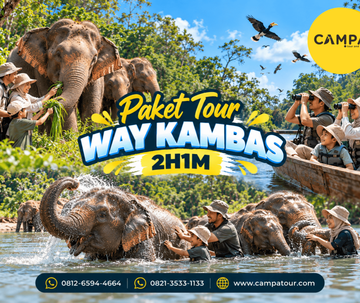 Paket Tour Wisata Way Kambas 2 Hari 1 Malam (2H1M) bersama Campa Tour