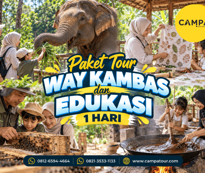 Paket Tour Wisata Way Kambas dan Edukasi 1 Hari bersama Campa Tour