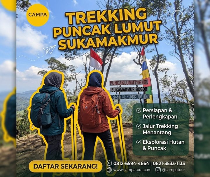Paket Trekking Puncak Gunung Lumut Sukamakmur bersama Campa Tour