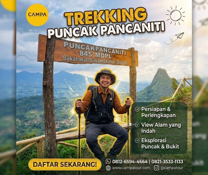 Paket Trekking Puncak Pancaniti Sukamakmur bersama Campa Tour