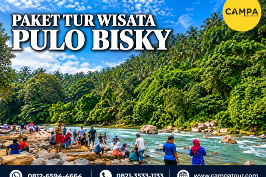 Paket tur wisata Pulo Bisky - Campa tour