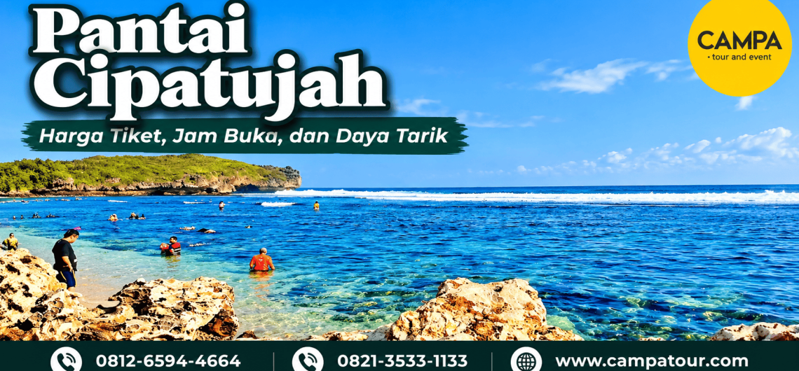 Pantai Cipatujah - harga tiket, jam buka dan daya tarik wisata pantai cipatujah Tasikmalaya bersama Campa Tour