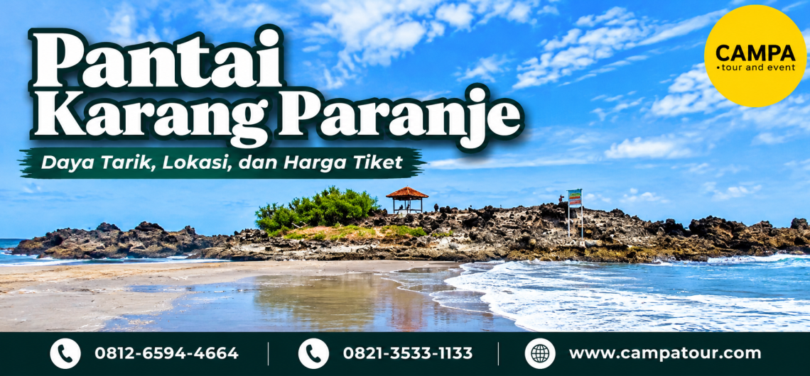 Pantai Karang Paranje Garut: Daya Tarik, Lokasi, Harga Tiket, dan Rute Wisata - Campa Tour