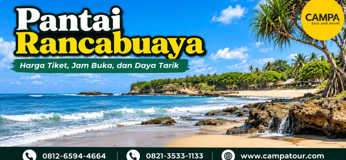 Pantai Rancabuaya Garut - harga tiket, jam buka dan daya tarik wisata pantai rancabuaya oleh Campa Tour