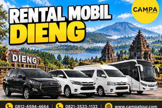 Rental Mobil Dieng bersama Campa Tour